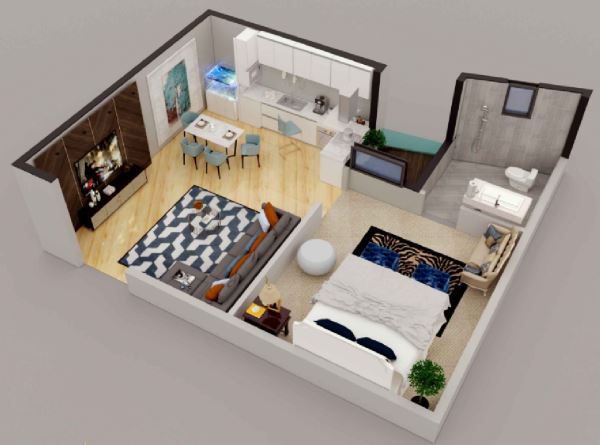 1-BED-Floor-Plan